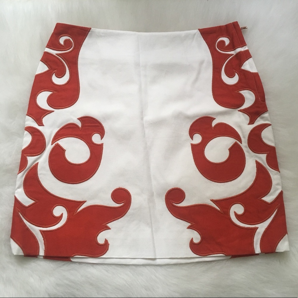 [[Anthropologie]] Vanessa Virginia Flame Skirt - Picture 3 of 8